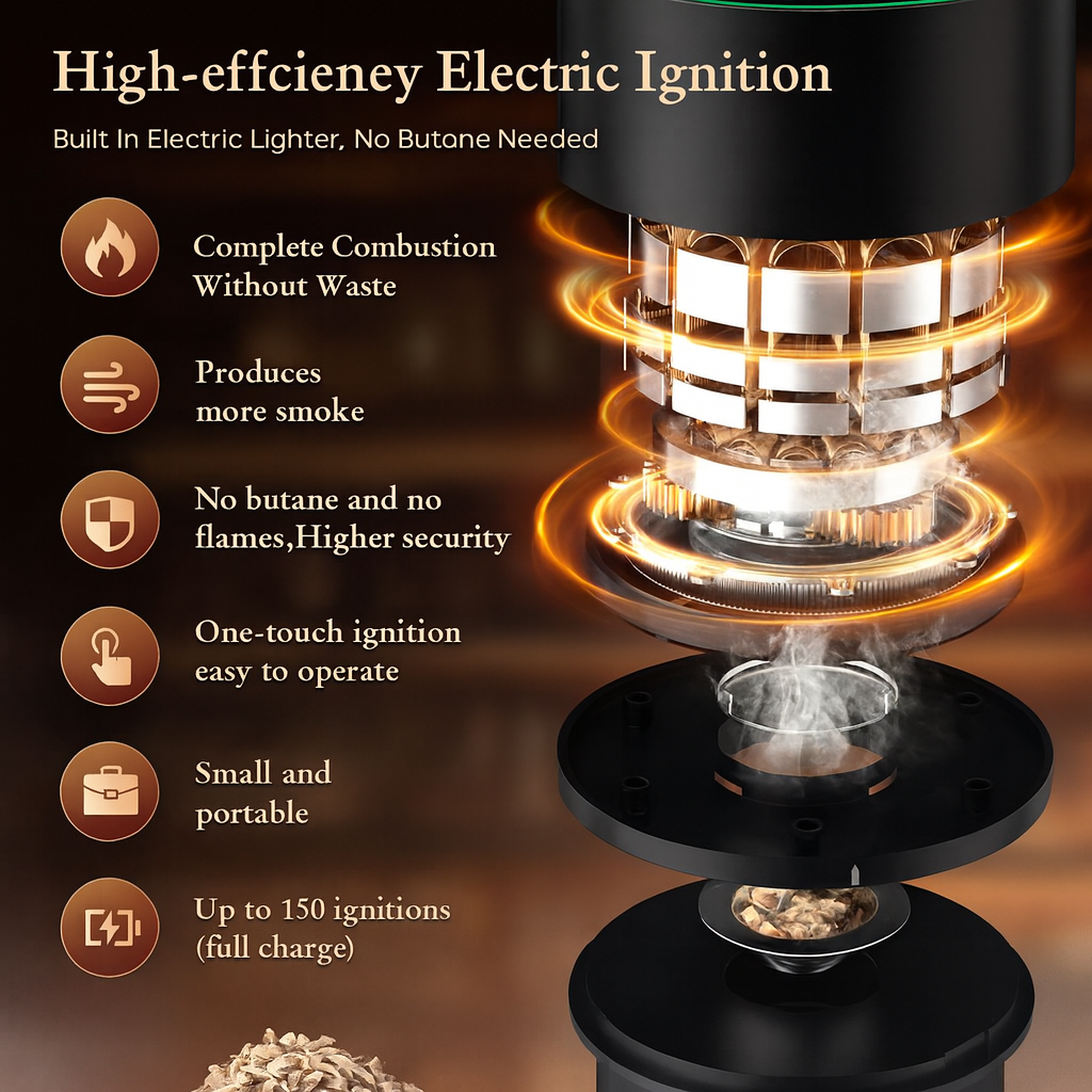 EmberLuxe™ Cocktail Smoker Set